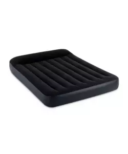 MATERASSO AD UNA PIAZZA E MEZZA GONFIABILE INTEX "AIRBED DURA-BEAM PILLOW REST CLASSIC" COLORE BLU SCURO, 137X191X25 CM - COD. 64142